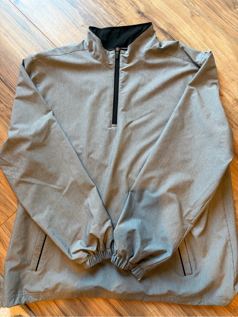 Walter Hagen Gray Zip-Up Pullover Coat